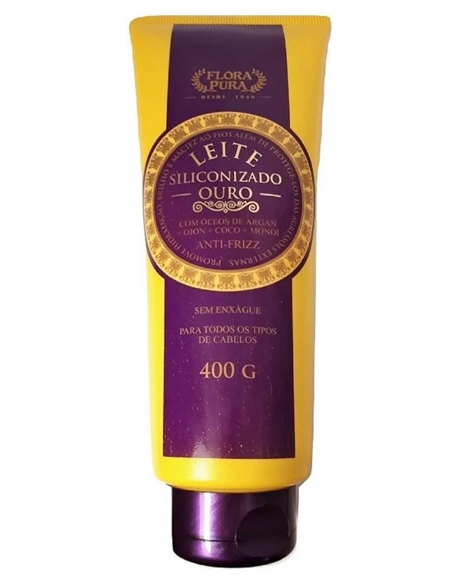 Leite Siliconizado Ouro 400g
