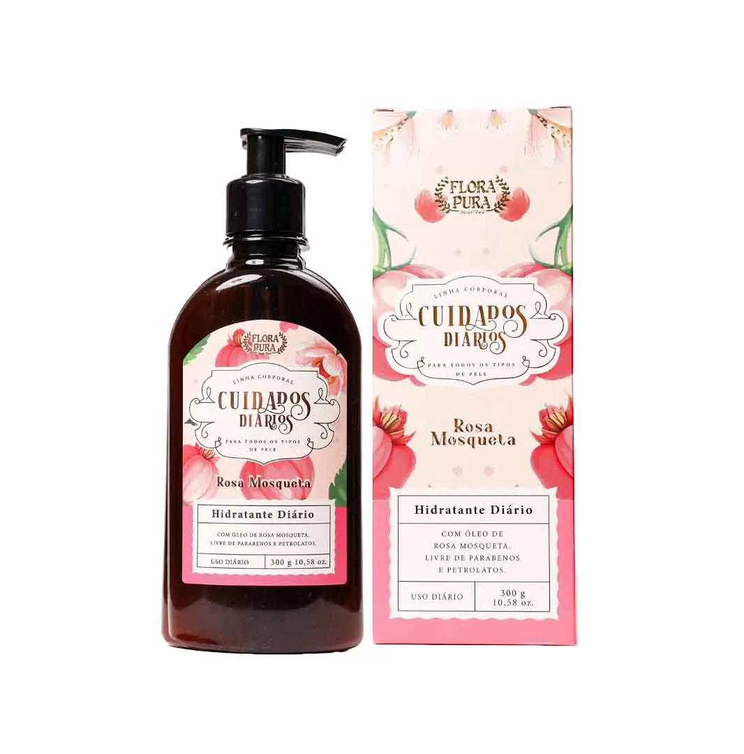 Creme hidratante rosa mosqueta 300ml