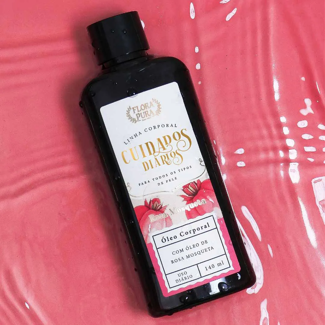 Óleo corporal diário rosa mosqueta 140ml - Imagem 2