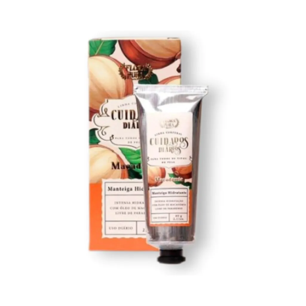 Manteiga hidratante macadâmia 60g