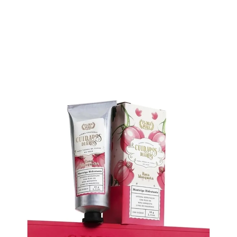 Manteiga hidratante rosa mosqueta 60g