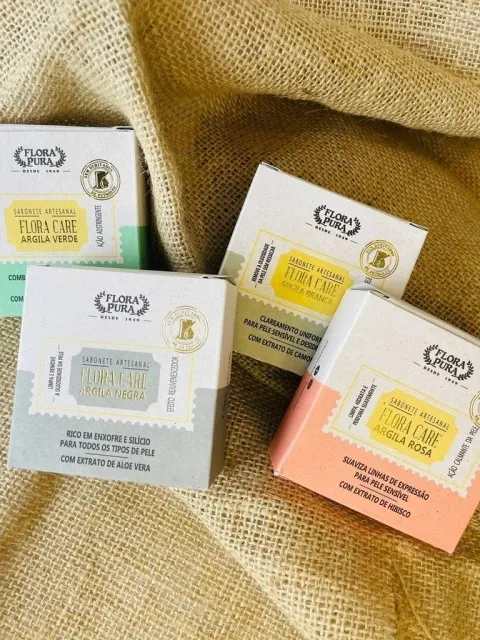 Sabonete artesanal Argila Negra 90g - Imagem 2