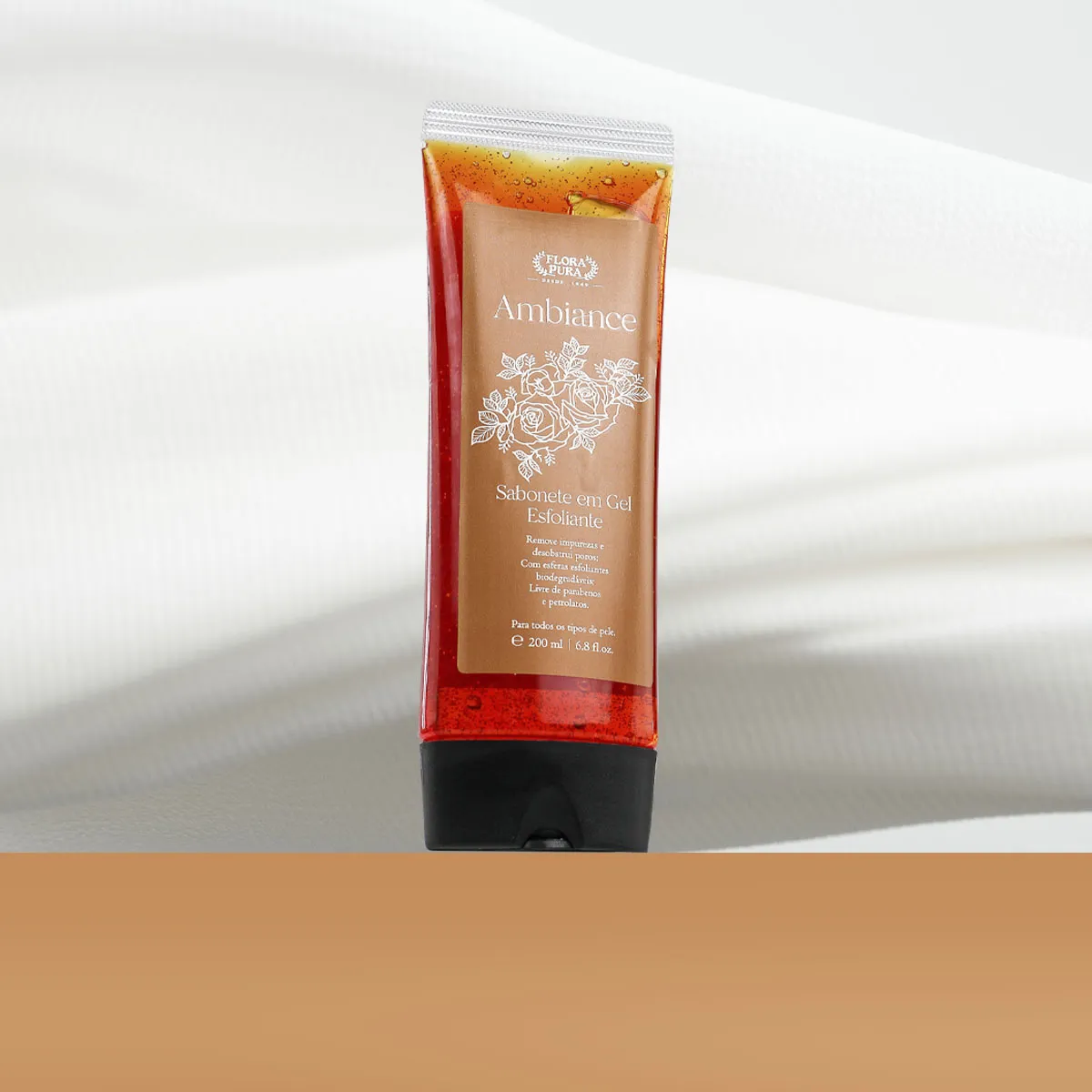 Sabonete em Gel Esfoliante Ambiance 200ml