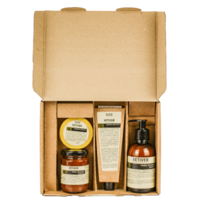 Kit Corporal Vetiver 590ml