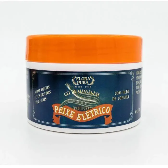 Produto: Gel Massageador Peixe Elétrico 250g